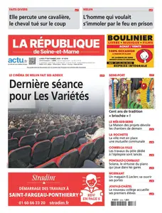 La République de Seine-et-Marne - 1 Septembre 2025