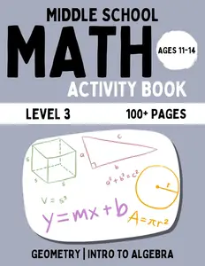 Middle School Math Activity Book