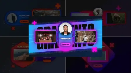 Gradient Youtube Endscreens 57866008