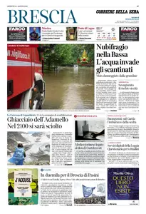 Corriere della Sera Brescia - 3 Agosto 2025