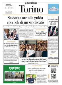 la Repubblica Torino - 27 Ottobre 2024