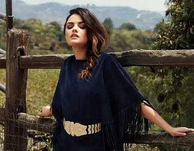Lucy Hale by Jason Kim for FLARE July 2014