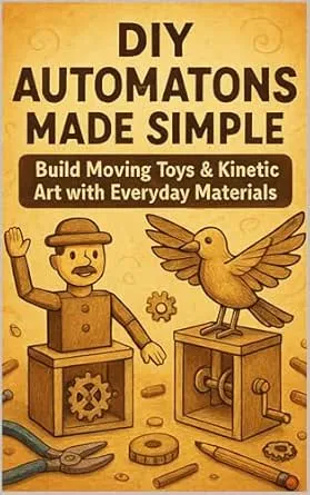 DIY Automatons Made Simple: Build Moving Toys & Kinetic Art with Everyday Materials