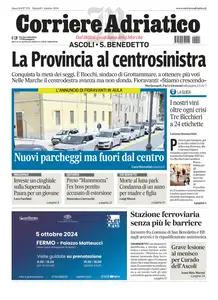 Corriere Adriatico Ascoli - 1 Ottobre 2024