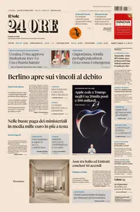 Il Sole 24 Ore - 25 Febbraio 2025