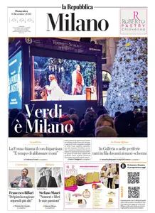 la Repubblica Milano - 8 Dicembre 2024