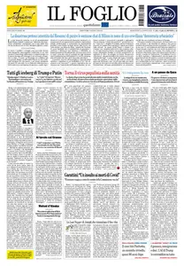 Il Foglio - 13 Agosto 2025