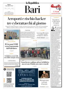 la Repubblica Bari - 7 Dicembre 2024