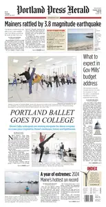 Portland Press Herald - 28 January 2025