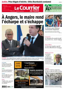 Le Courrier de l'Ouest Angers - 4 Septembre 2024
