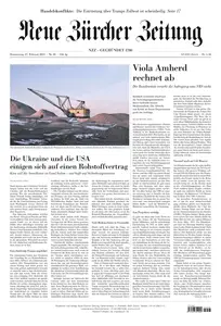 Neue Zuercher Zeitung - 27 Februar 2025