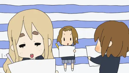K ON! (2009 S00E03 URA ON! Mios Panties Crow