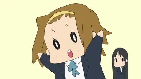 K ON! (2009 S00E03 URA ON! Mios Panties Crow