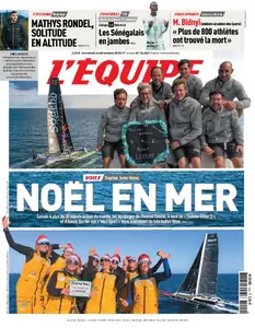 L’equipe du Mercredi 24 Décembre 2025