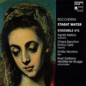 Chiara Banchini, Agnès Mellon, Ensemble 415 - Boccherini: Stabat Mater (1992)