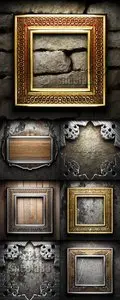 Stock Photo - Vintage Frames Collection
