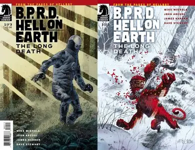 B.P.R.D. Hell on Earth - The Long Death #1-3 (2012) Complete