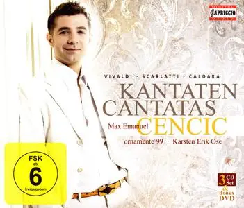 Max Emanuel Cencic, Karsten Erik Ose, Ornamente 99 - Vivaldi, D. Scarlatti, Caldara: Cantatas (2012)