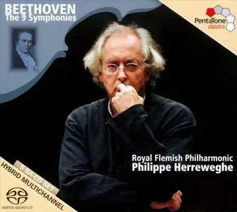 Philippe Herreweghe, Royal Flemish Philharmonic - Beethoven: The 9 Symphonies (2011) (5 CDs)