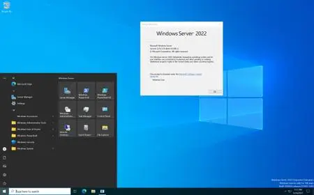 Windows Server 2022 LTSC Build 20348.1 Preview