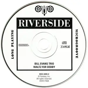 Bill Evans Trio - Waltz For Debby (1961) {2000 Riverside Remaster 20bitK2}