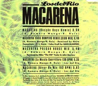 Los Del Rio - Macarena (Australia CD5) (1995) {RCA}