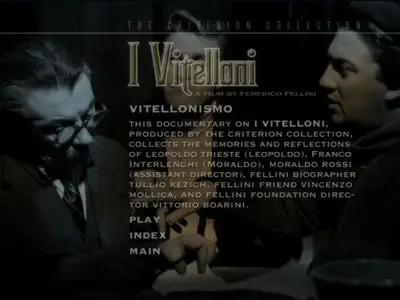 I VITELLONI (1953) - (The Criterion Collection - #246) [DVD9] [2004]