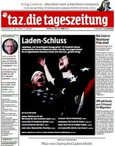 Die Tageszeitung TAZ vom 03 Mai 2011