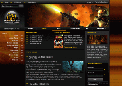 Technozine Joomla Template