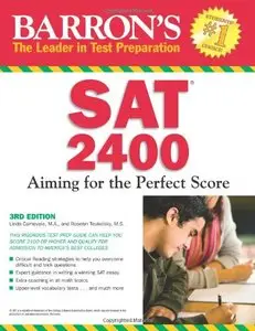 SAT 2400: Aiming for the Perfect Score, 3 edition