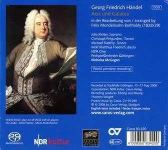 Nicholas McGegan - Handel: Acis und Galatea, Version by Mendelssohn Bartholdy (2009)