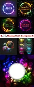 Vectors - Shining Circle Backgrounds