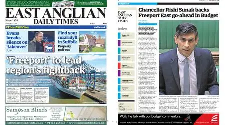 East Anglian Daily Times – March 04, 2021