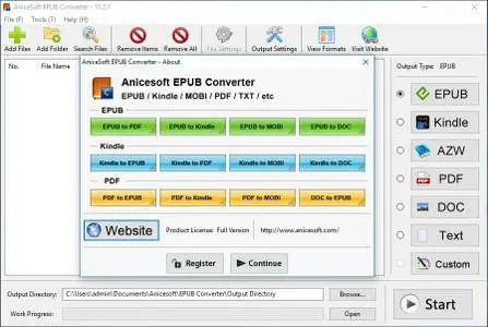 AniceSoft EPUB Converter 10.2.1