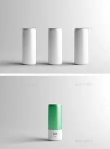 GraphicRiver - Can Mock-Up - 250ml