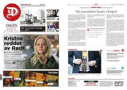 Dagen Norge – 27. desember 2017