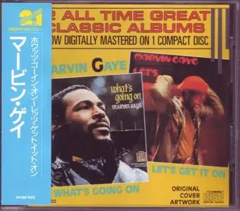 Marvin Gaye - What's Going On (1971) & Let's Get It On (1973) [1986, Japan]