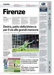 la Repubblica Firenze - 4 Novembre 2018