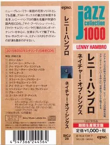 The Lenny Hambro Quintet - The Nature Of Things (1956) {2015 Japan Jazz Collection 1000 Columbia-RCA Series}