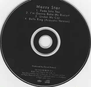 Mazzy Star - Fade Into You (US CD5) (1994) {Capitol}