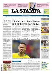 La Stampa Torino Provincia e Canavese - 7 Luglio 2018