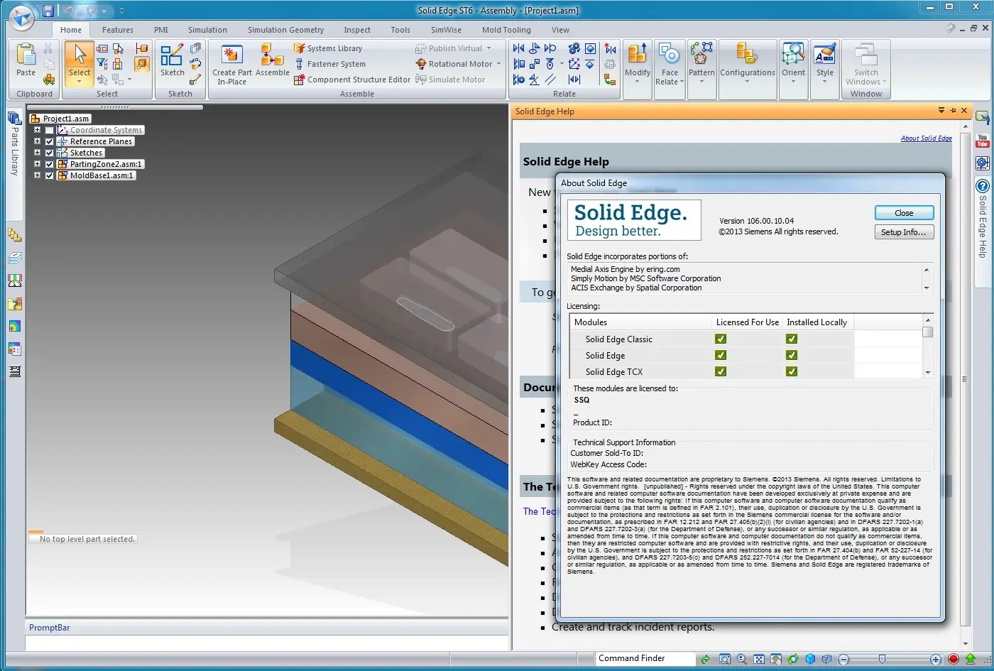 Siemens SolidEdge ST6 MP10 Update