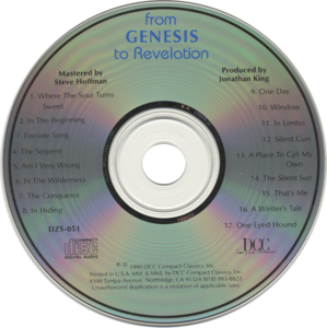 Genesis – From Genesis To Revelation (1969) [1990, DCC Compact Classics] RE-UP