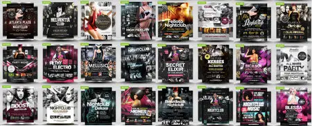 InkyDeals - The Club Flyer Bundle: 48 Premium Flyer Templates