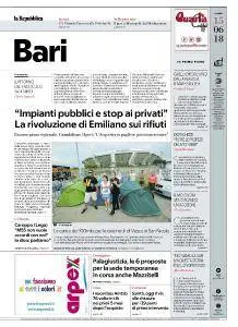 la Repubblica Bari - 15 Giugno 2018