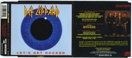 Def Leppard: Discography part 2 (1988 - 1999) [11CD, Singles]