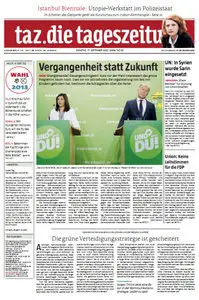 Tageszeitung TAZ vom 17 September 2013