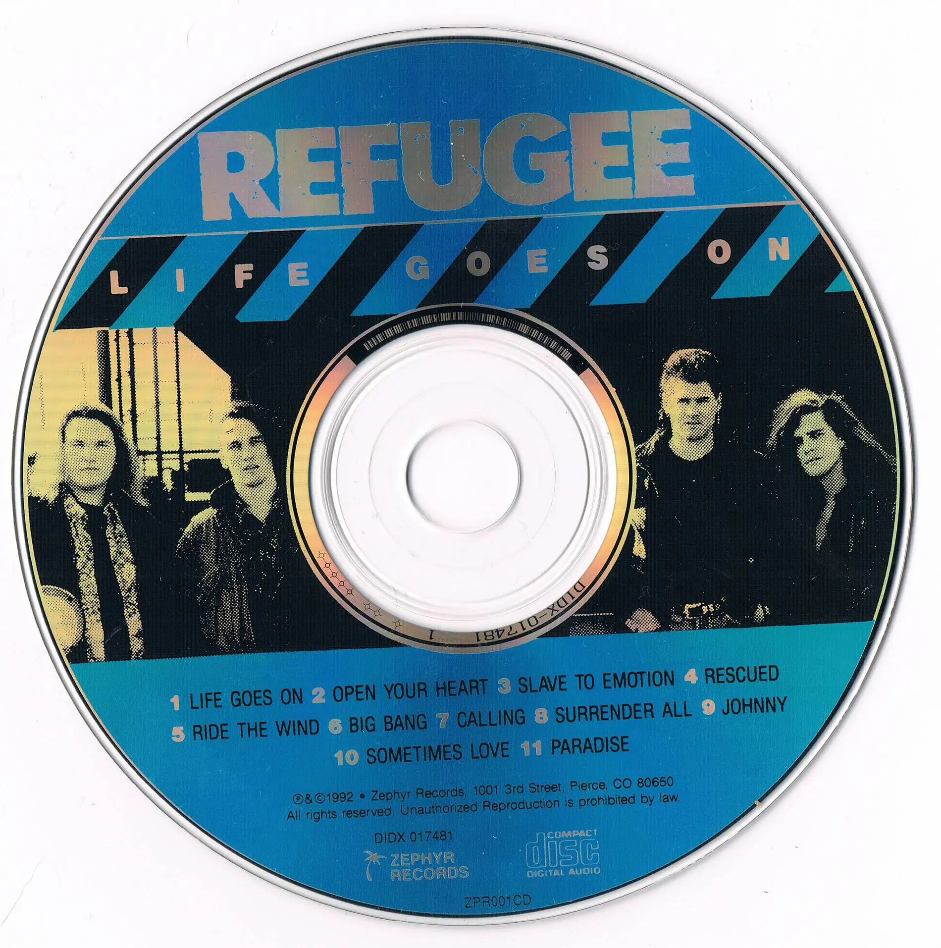 Refugee - Life Goes On (1992)