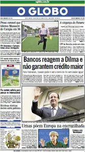 Jornal O Globo (08/05/2012 - Terça)
