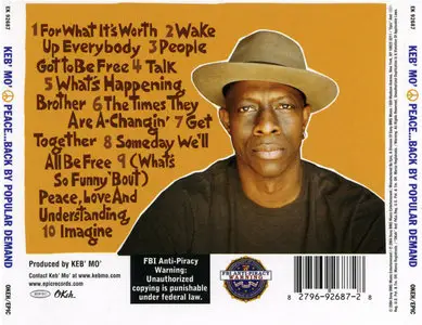 Keb’ Mo’ – Peace, Back By Popular Demand (2004)